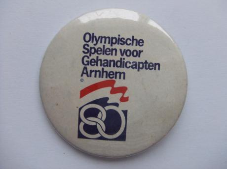 Sport divers Olympische spelen voor Gehandicapten Arnhem 1980